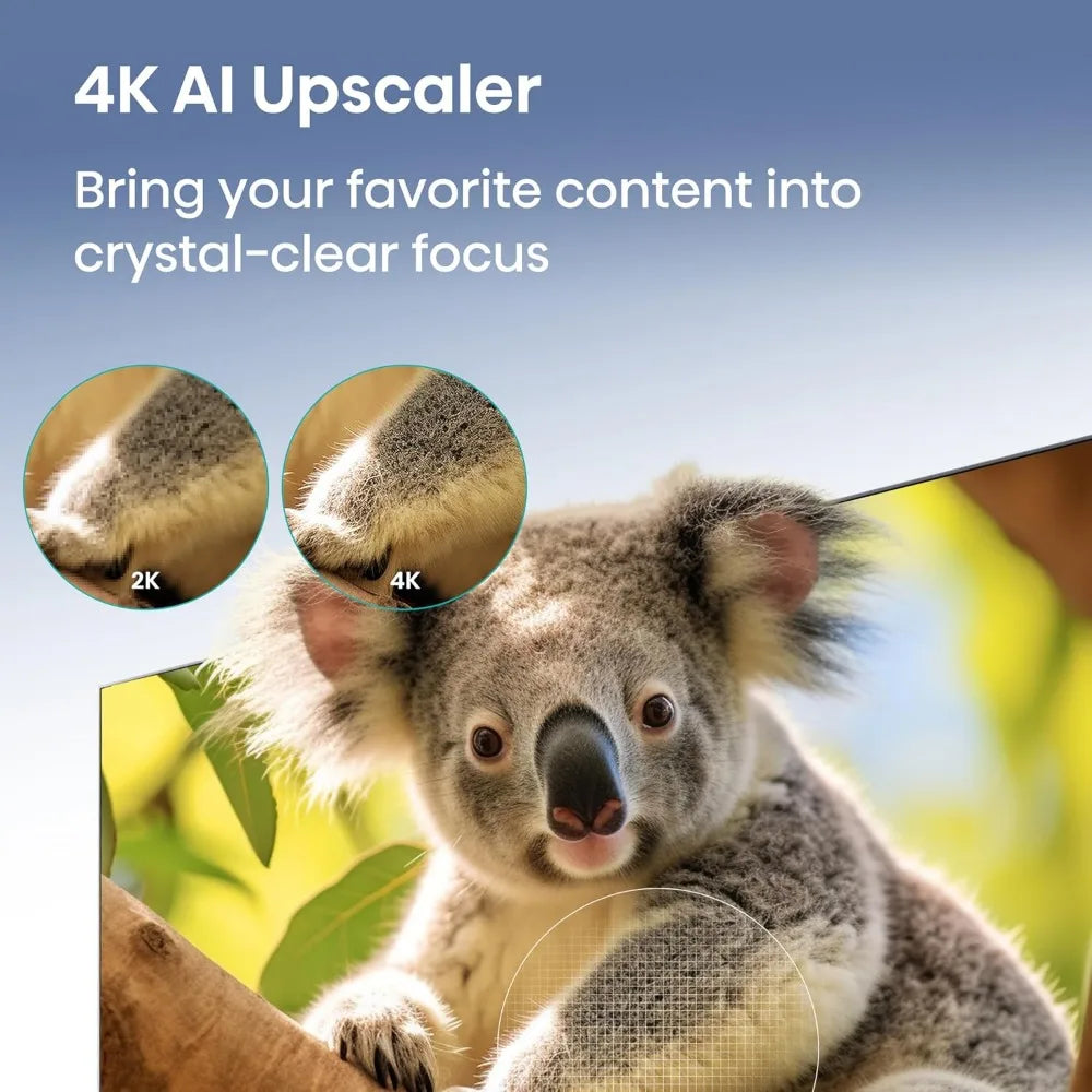 50-Inch 4K UHD Smart TV with Voice Remote and Game Mode Plus