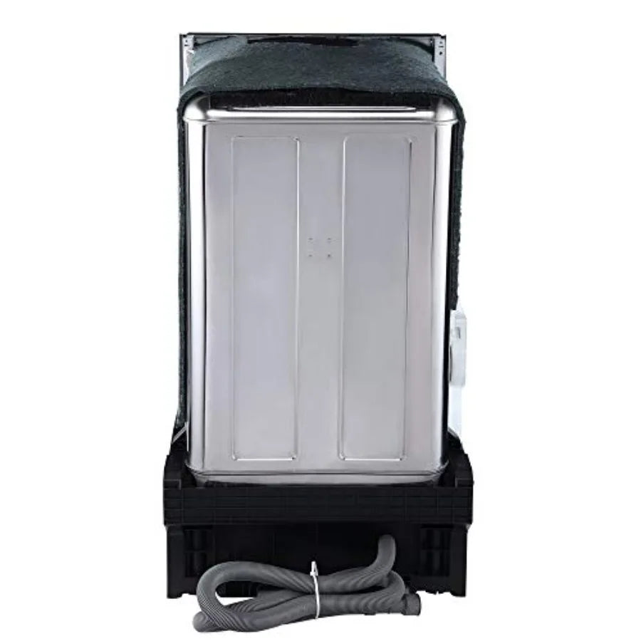 Built-In Dishwasher for Kitchen Use, Stainless Steel, Silver, Heated Drying ENERGY STAR Certified with 6 Wash Programs and 8 Pl