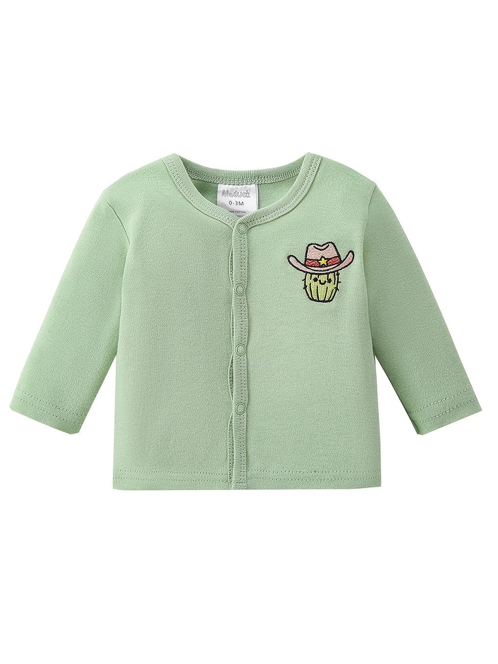 8-pc Cute Unisex Newborn Layette Sets Spring Summer, Hospital Home Outfits, Pants Hats Bibs Mittens Bodysuits Jackets Tops, for Outdoor