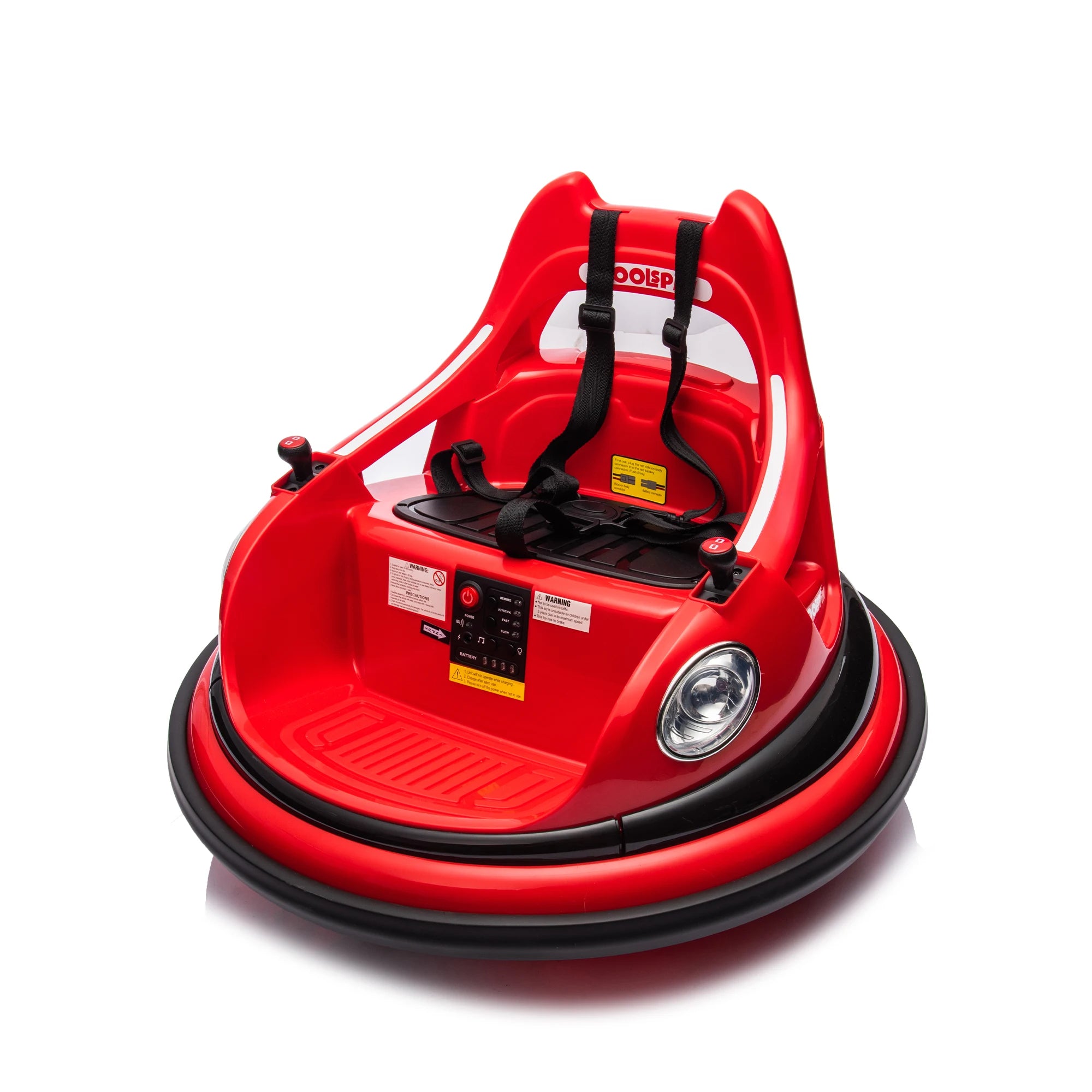 12V Kids Ride on Electric Car with Parent Remote Control LED Lights Bluetooth Music for Kids Red, Bluetooth Music Player, Built-In Music Player