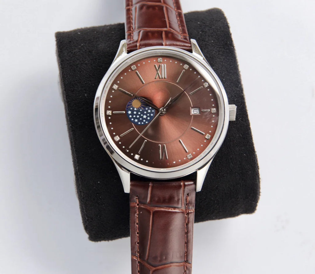 Teen Beige Leisure Formal Watch Wristwatch Clear Markers Metal Case Fold Clasp Band Waterproof Style Date Display Fitness Style Friend Gift Commute Meeting Slim Elegant