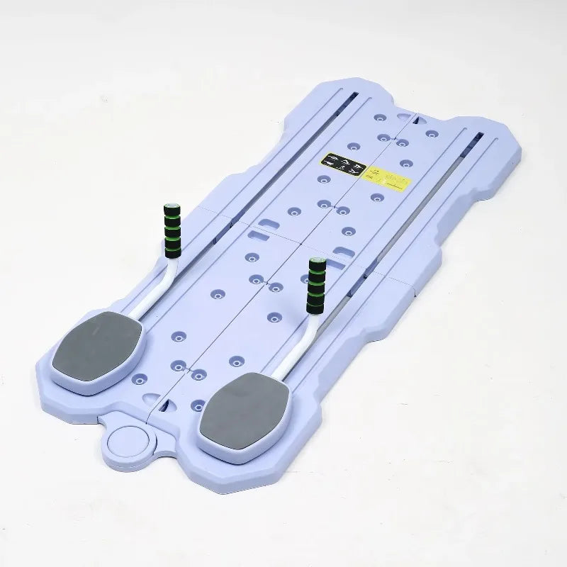 YTYIN Steel Multi-Purpose Folding Pilates Reforming Board Upgrade Sliding Abdominal Exercise Equipment For Core Training