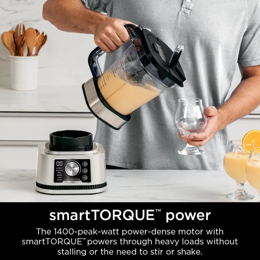 Blender For Kitchen Food Processor Combo System Smoothie Maker Nutrient Extractor 6 Functions for Bowls Spreads Dough Shakes 72