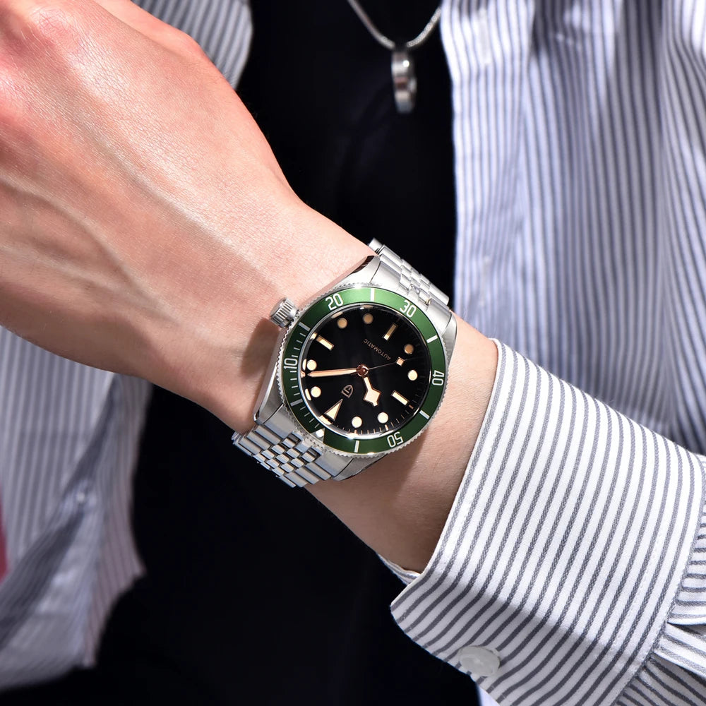 2026 PAGANI DESIGN New Retro Luxury Automatic Watch Men Five-row chain stainless steel Mechancial Wrist watch Men NH35A Movt