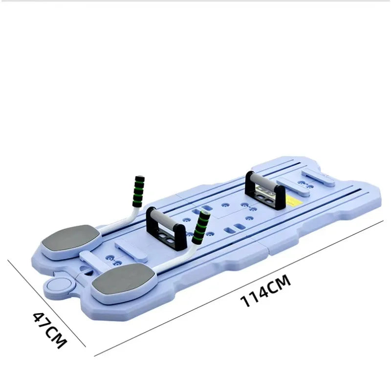 YTYIN Steel Multi-Purpose Folding Pilates Reforming Board Upgrade Sliding Abdominal Exercise Equipment For Core Training