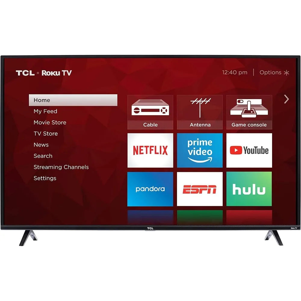 55 Inch 4K Smart LED TV with Roku Streaming (2019)