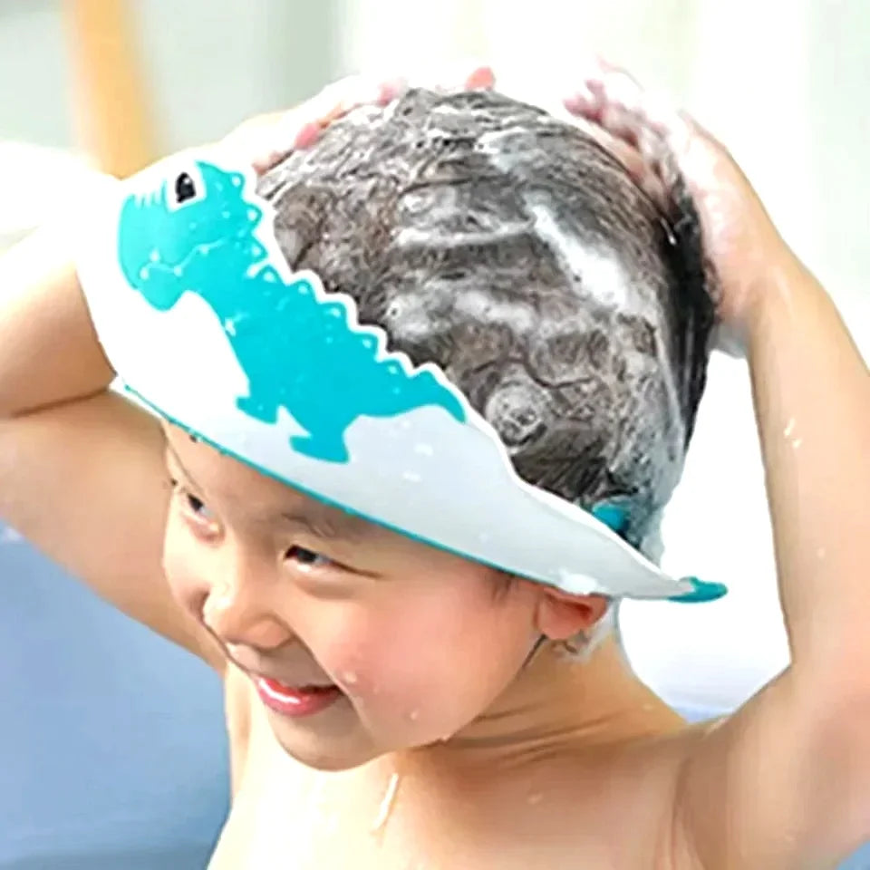Safe Shampoo Shower Bathing Bath Protect Soft Cap Hat For Baby Wash Bath Caps Cup Hair Shield Children Bathing Shower Cap Hat