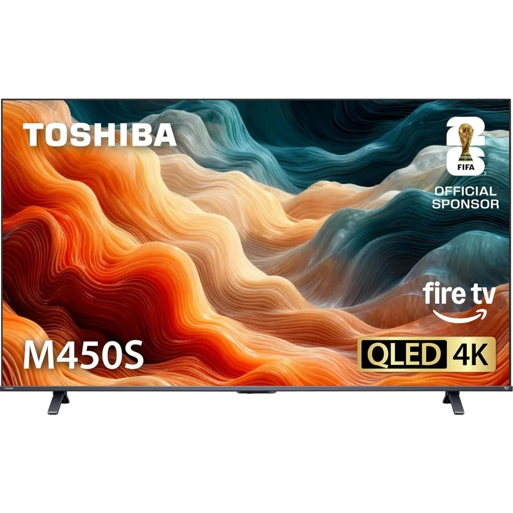 55" Class QLED 4K UHD Smart TV with Voice Remote and Live TV Streaming Options