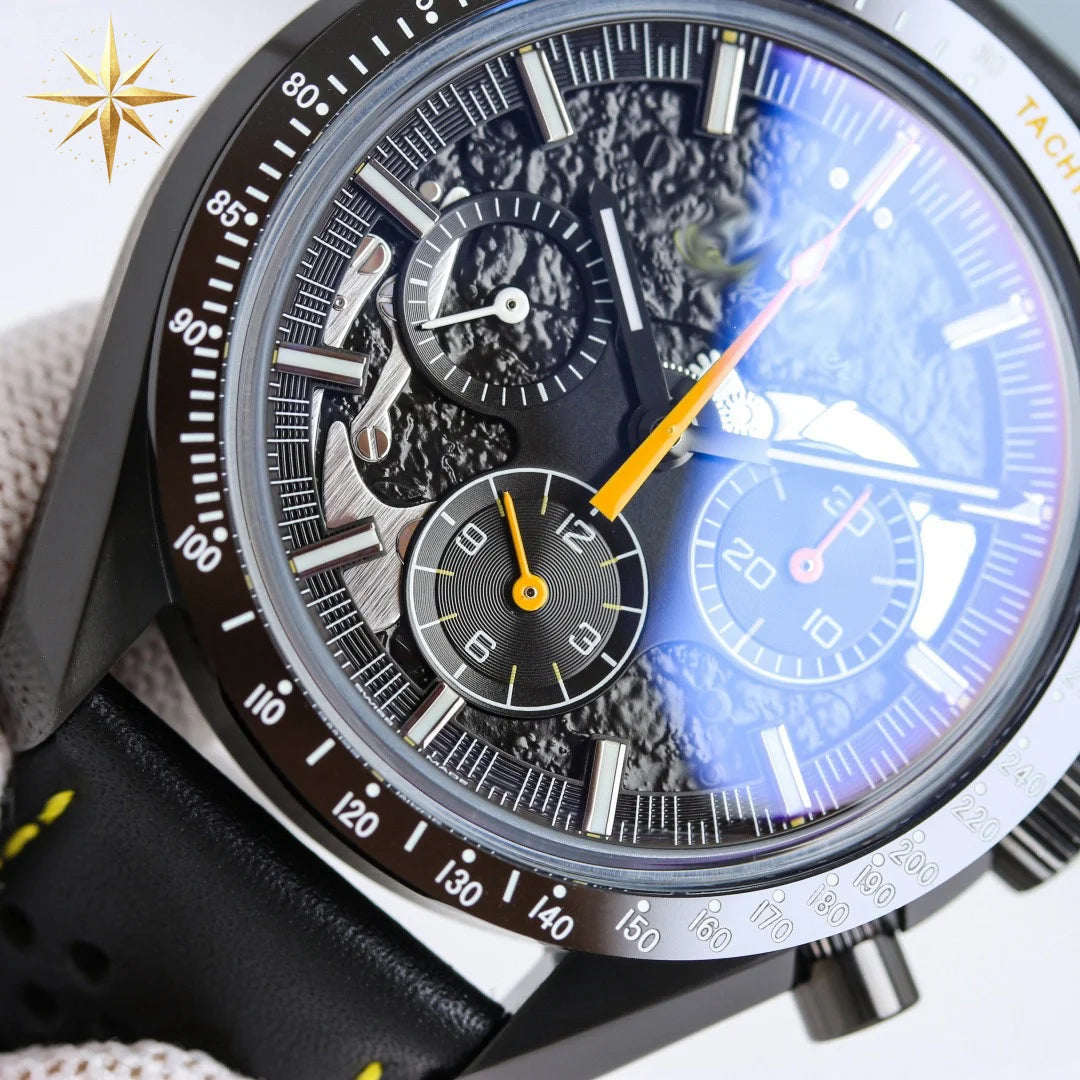 Customizable Luxury Watch in 316L Steel P7750 Automatic Mechanical Movement Exquisite Heritage and Artisanal  Dial size 44mm