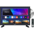 19-inch LED Smart HDTV with DVD Player, HDMI, 1080p, WiFi, USB, AC/DC Compatible for Home, Kitchen, or RV