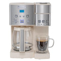 Single Serve 12 Cup Coffee Maker with 3 Sizes 6oz 8oz 10oz Cream SS-15P1CRM