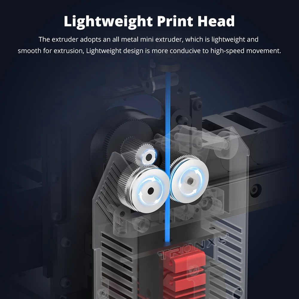 TRONXY VEHO 500 Pro 3D Printer 300mm/s High-Speed Printing Large Print Size 500*500*500mm Auto leveling Klipper Firmwar