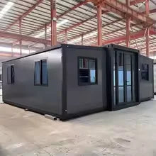 Prefabricated House 2 3 Bedroom With Furniture Portable Foldable House Mobile Tiny Home for Sale 20ft Expandable Container House