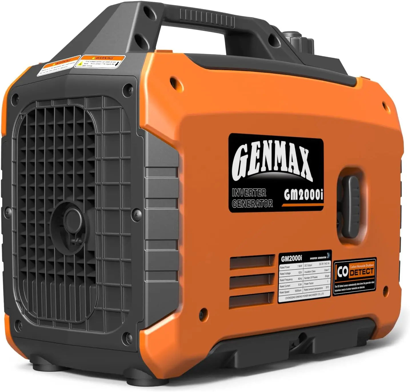 Portable Generator, 2000W Ultra Quiet Gas Engine, EPA Compliant, Eco Mode Function, Ultra Light, Suitable for Backup Home and Ca