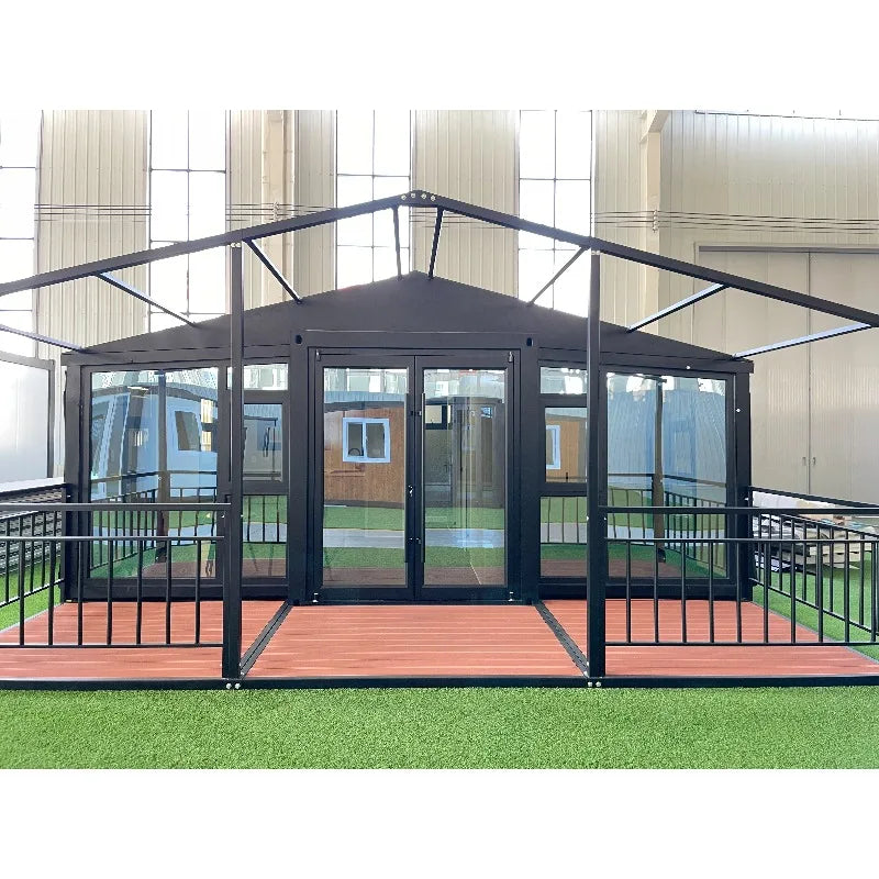 Customized 20ft Expandable Container Home Prefab Foldable Mobile Modular House Factory Direct Sale