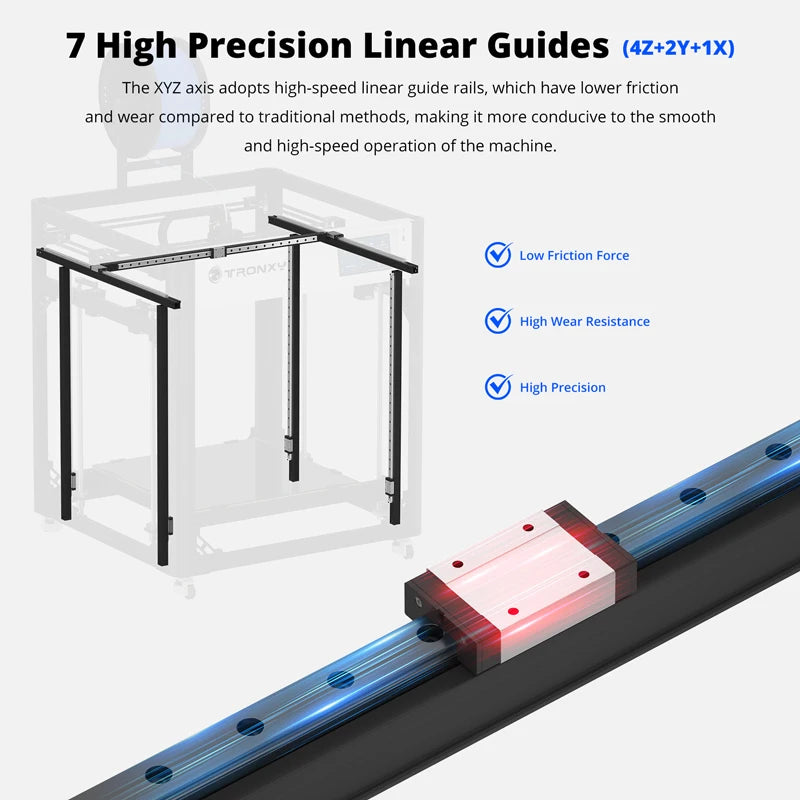 VEHO 600 PRO V3 High Precision 3D Printer,7 inch Screen 600*600*600mm Large Print Size With Klipper firmware 3D Printer Kits