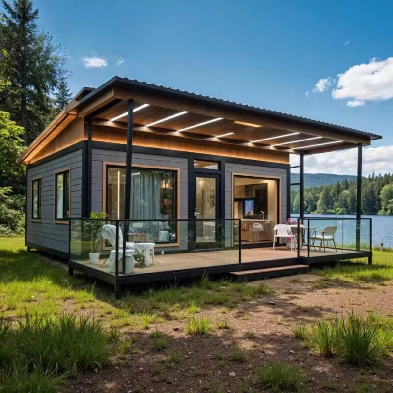 Prefabricated House Foldable Container House Prefab Portable Room for Backyard Office Studio