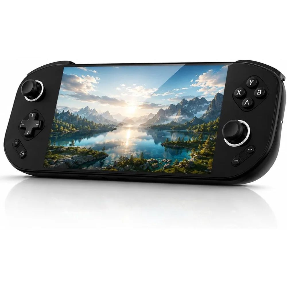Portable 7" 144Hz AMOLED Gaming Console with Snapdragon 865, 8GB+128GB, WiFi 6, and 8000mAh Battery