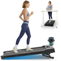 Under Desk Treadmill for Home Hiking with 12 9-Level Auto Incline 450 lbs Ccity Bluetooth Speaker Black 5 MPH
