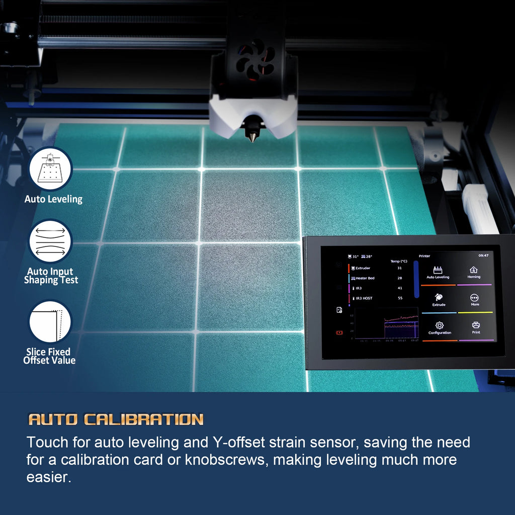 2025 IdeaFormer IR3 V2 Infinite Z-Axis Steel Conveyor Belt 250×250×∞mm Klipper Firmware Fast Printing Auto Leveling 3D Printer