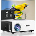 2200 ANSI Lumens 4K FHD Home Theater Projector with WiFi Bluetooth Smart Auto Focus ARC Dolby Audio 30W Built-in Speaker PPT Su