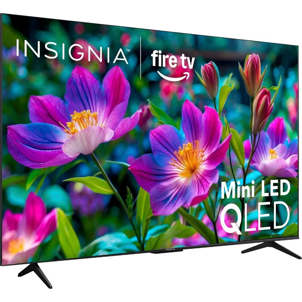 55" 4K UHD HDR QLED Mini-LED Smart TV with Voice Remote, Live TV Streaming Capability