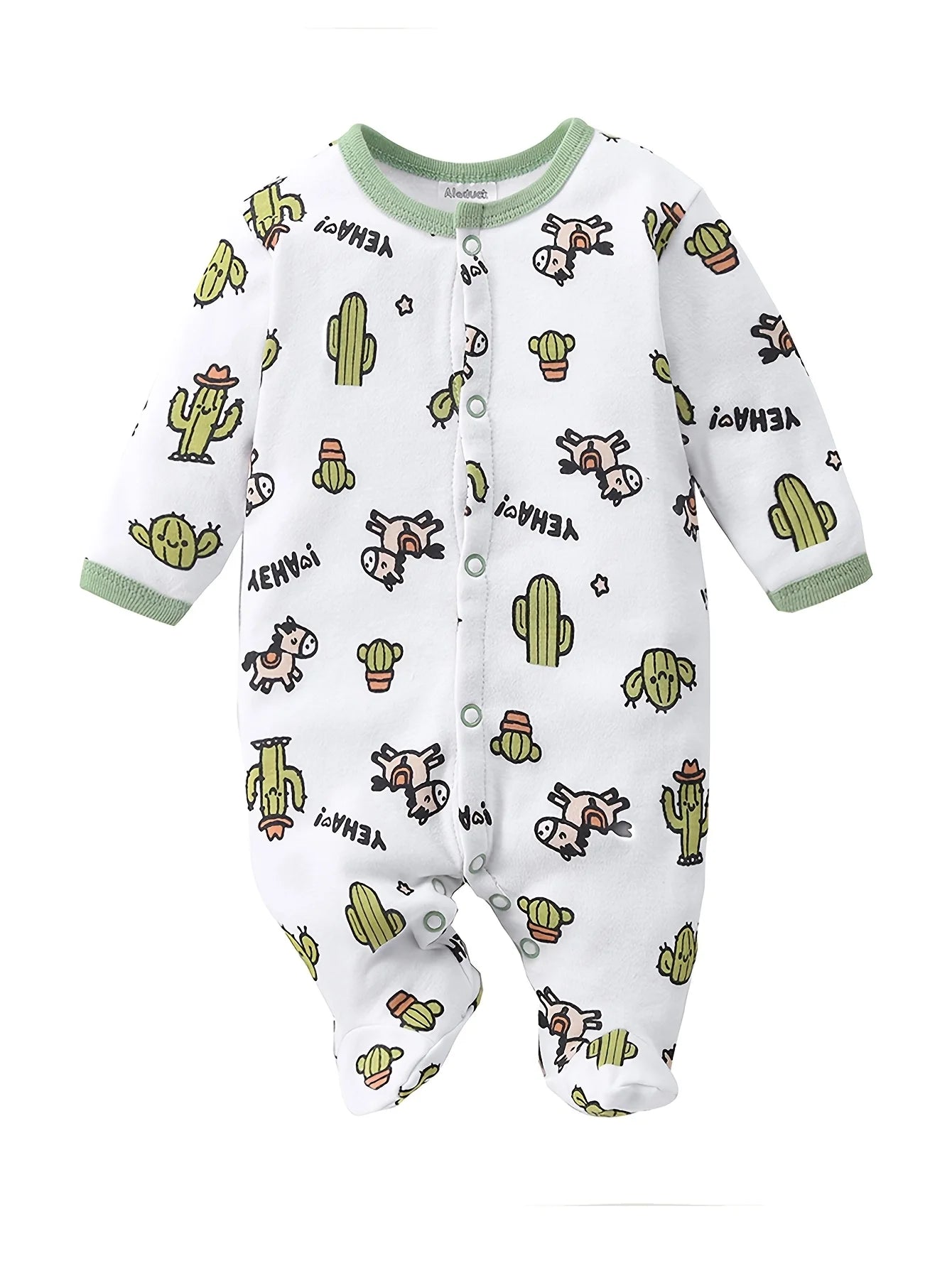 8-pc Cute Unisex Newborn Layette Sets Spring Summer, Hospital Home Outfits, Pants Hats Bibs Mittens Bodysuits Jackets Tops, for Outdoor