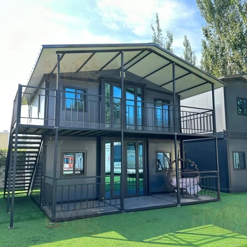 Customized 20ft Expandable Container Home Prefab Foldable Mobile Modular House Factory Direct Sale
